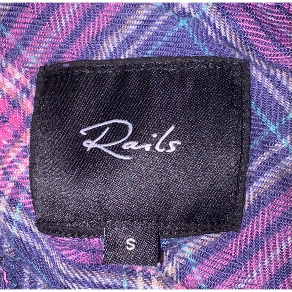 Rails Plaid Button Front Shirt - image 6